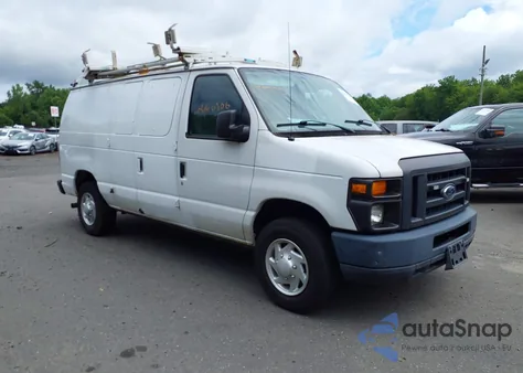 2013 Ford E-250 Commercial z USA, uszkodzony, nr VIN 1FTNE2EL4DDA49674